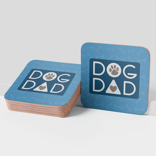 Cork Coaster Dog Dad