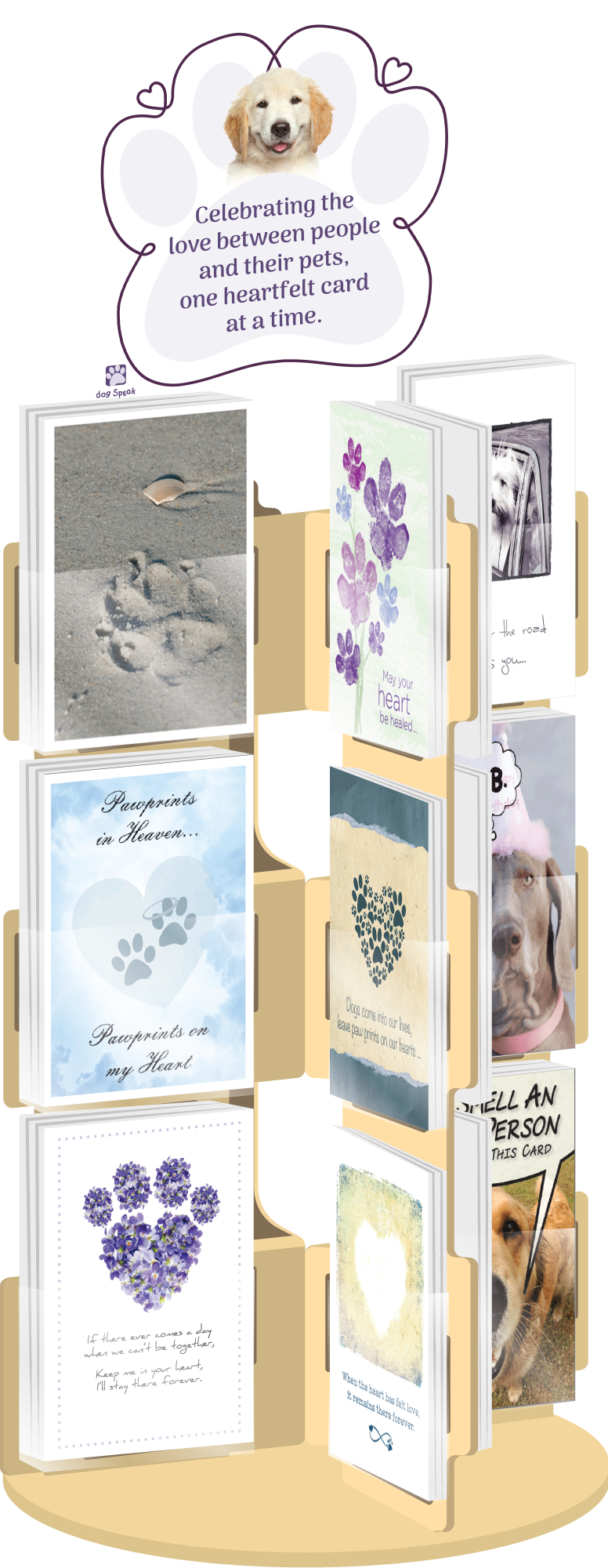 24 Card Spinner Assortment w/ Counter Display!