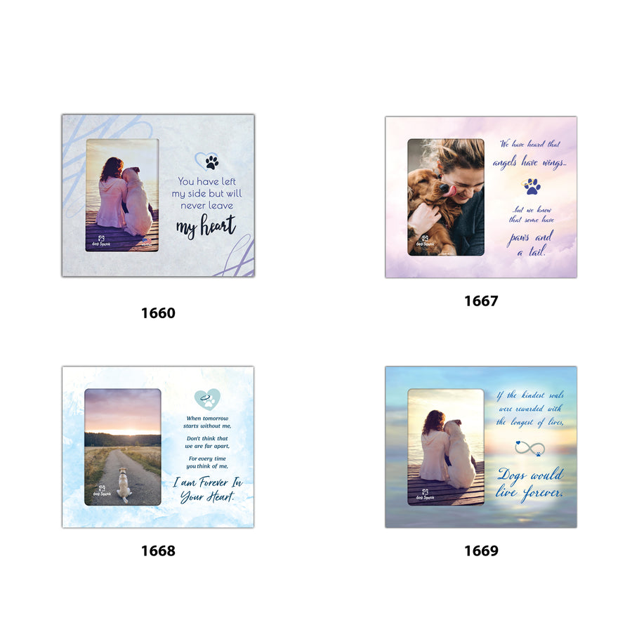 Wood Frame Assortment - Includes 2 each of 4 available designs.