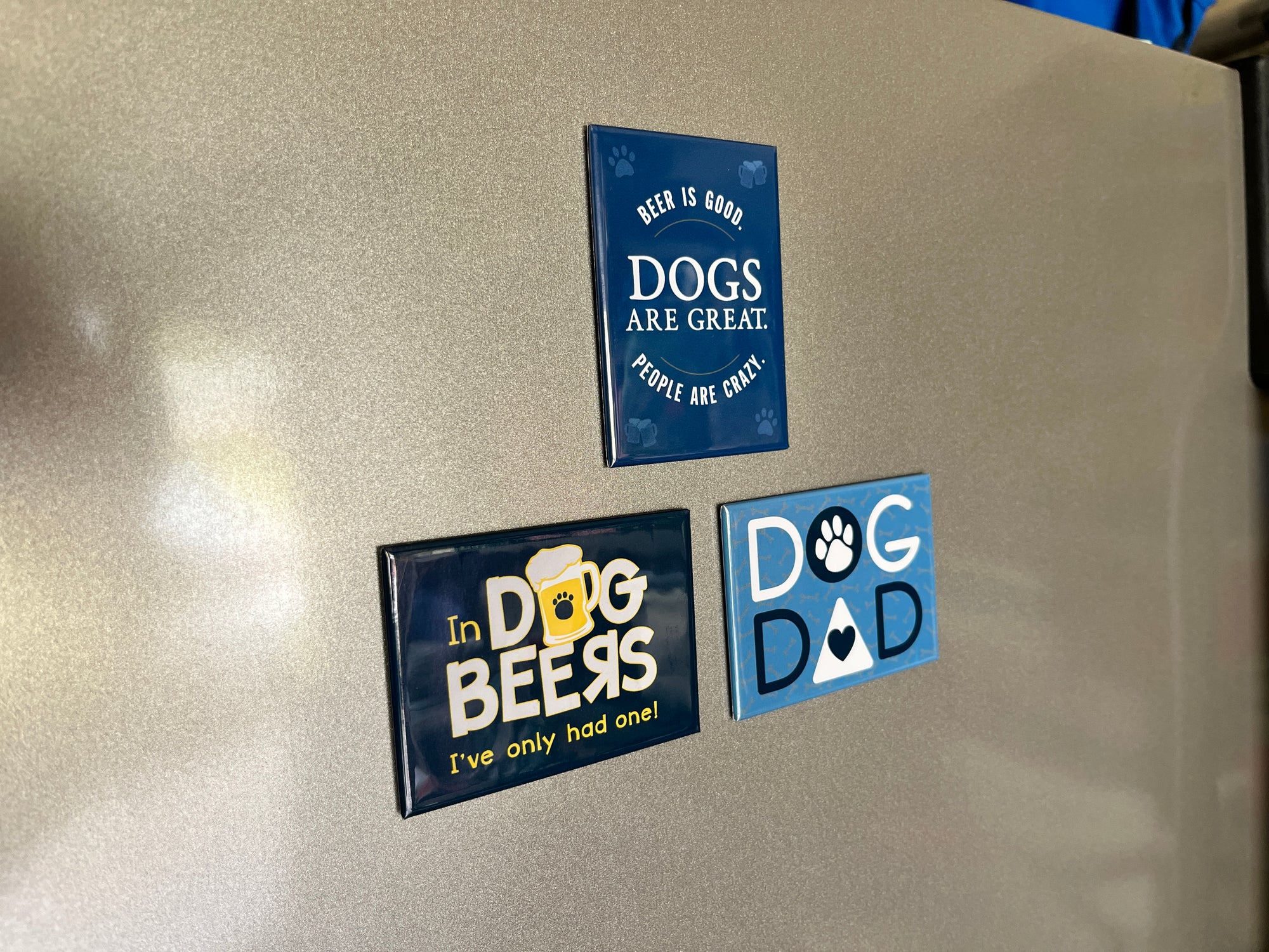 Rectangle Magnet - Dog Dad