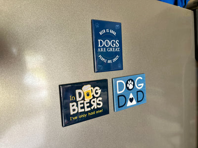 Rectangle Magnet - Dog Dad