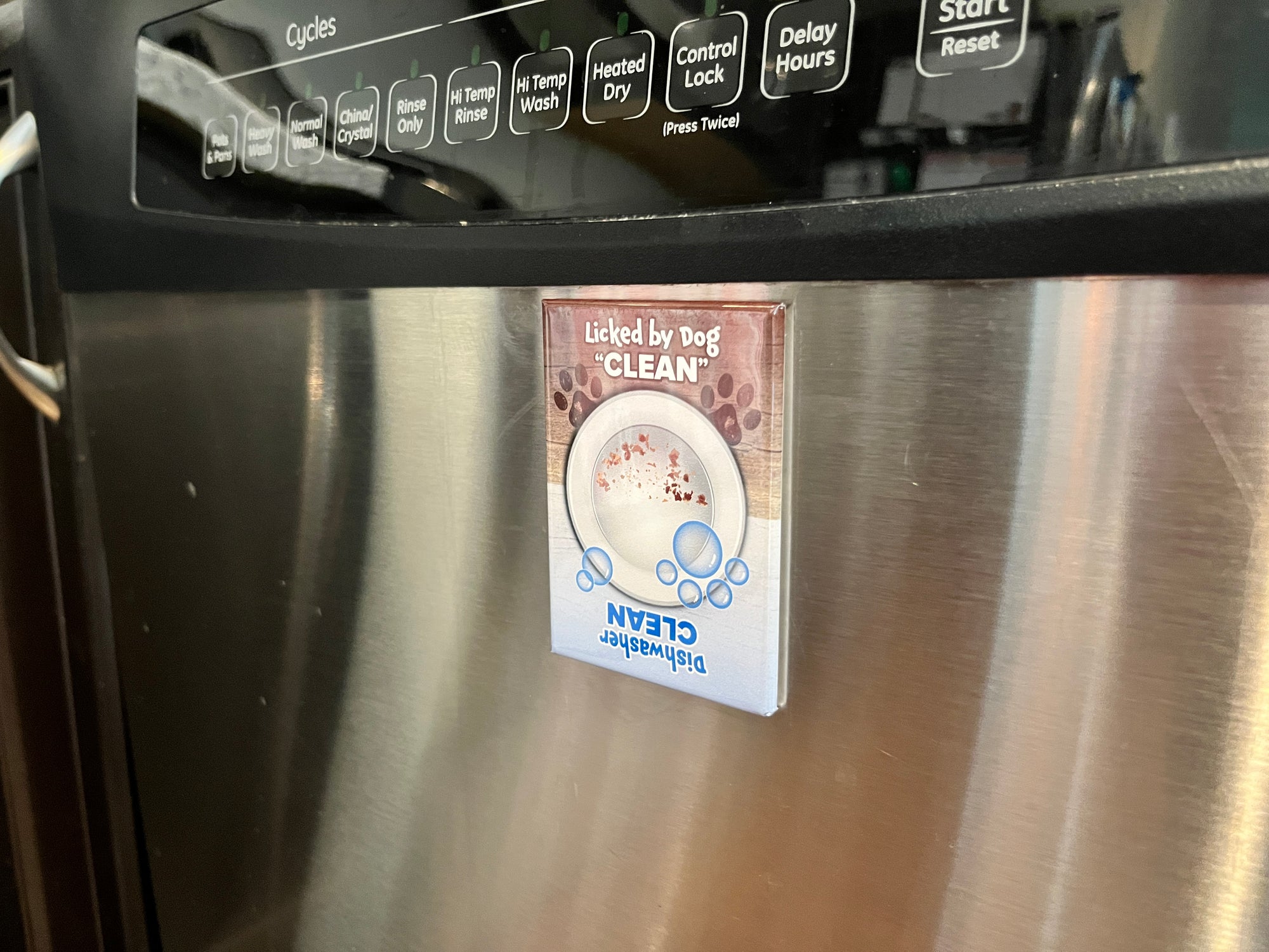 Rectangle Magnet - Dishwasher Clean...