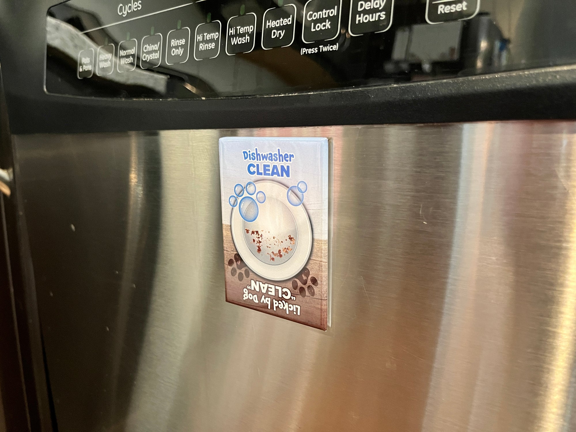 Rectangle Magnet - Dishwasher Clean...