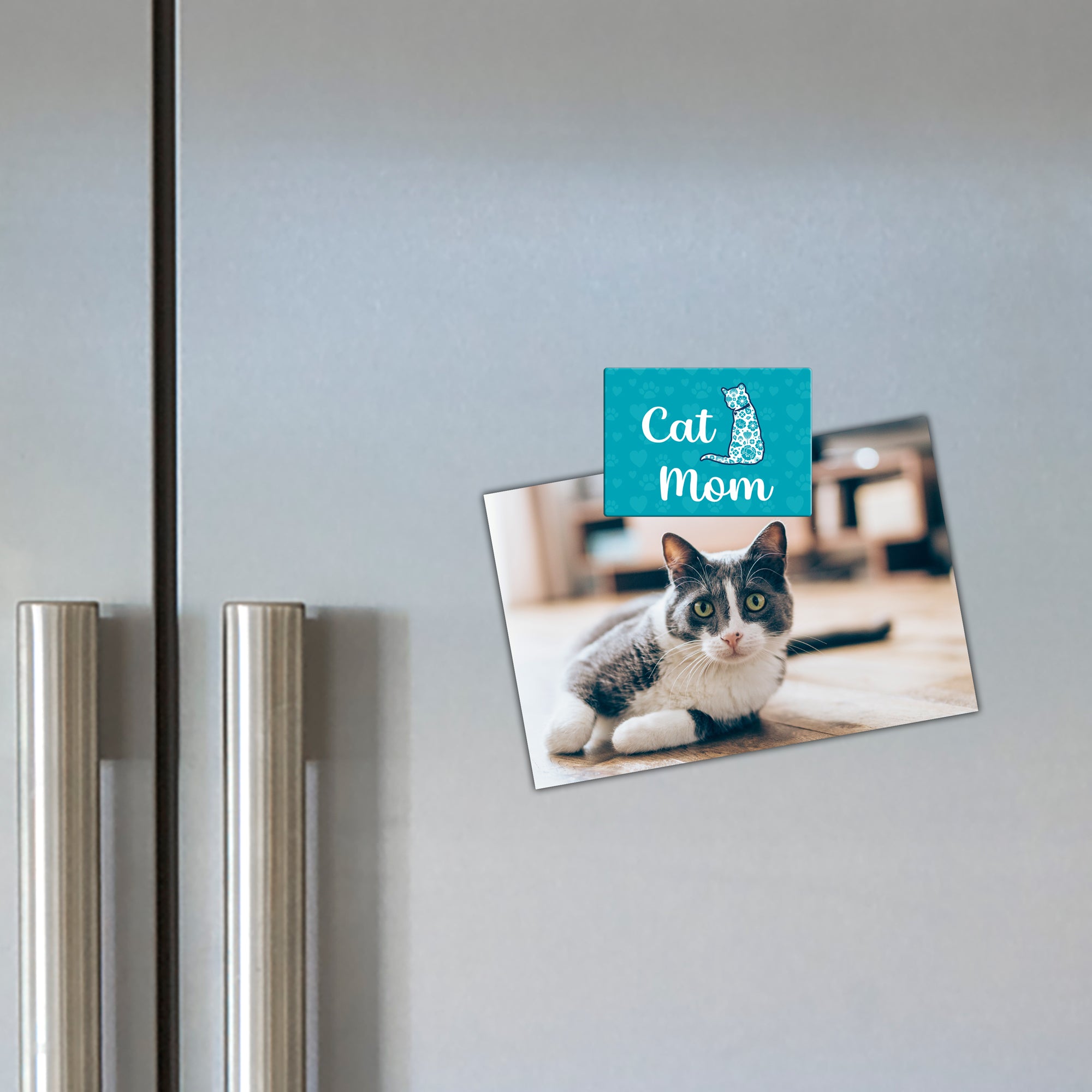 Rectangle Magnet - Cat Mom