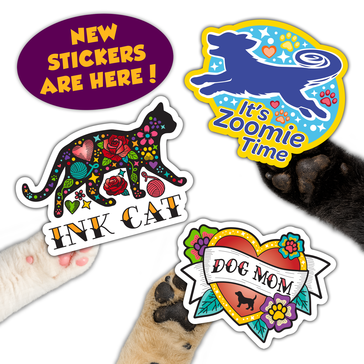 New Stickers Are Here!