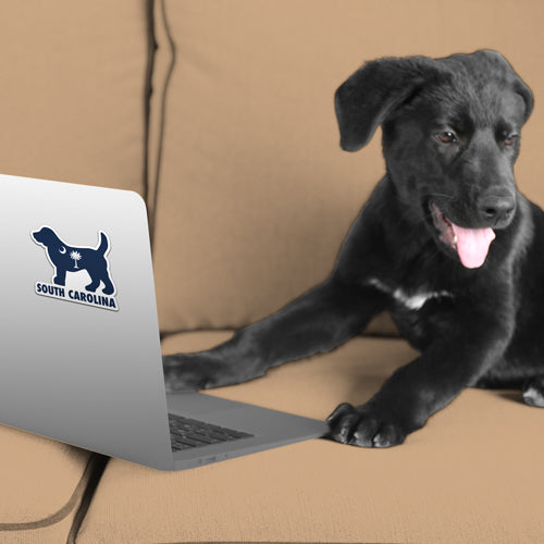 South Carolina Dog 3" Sticker (Decal)