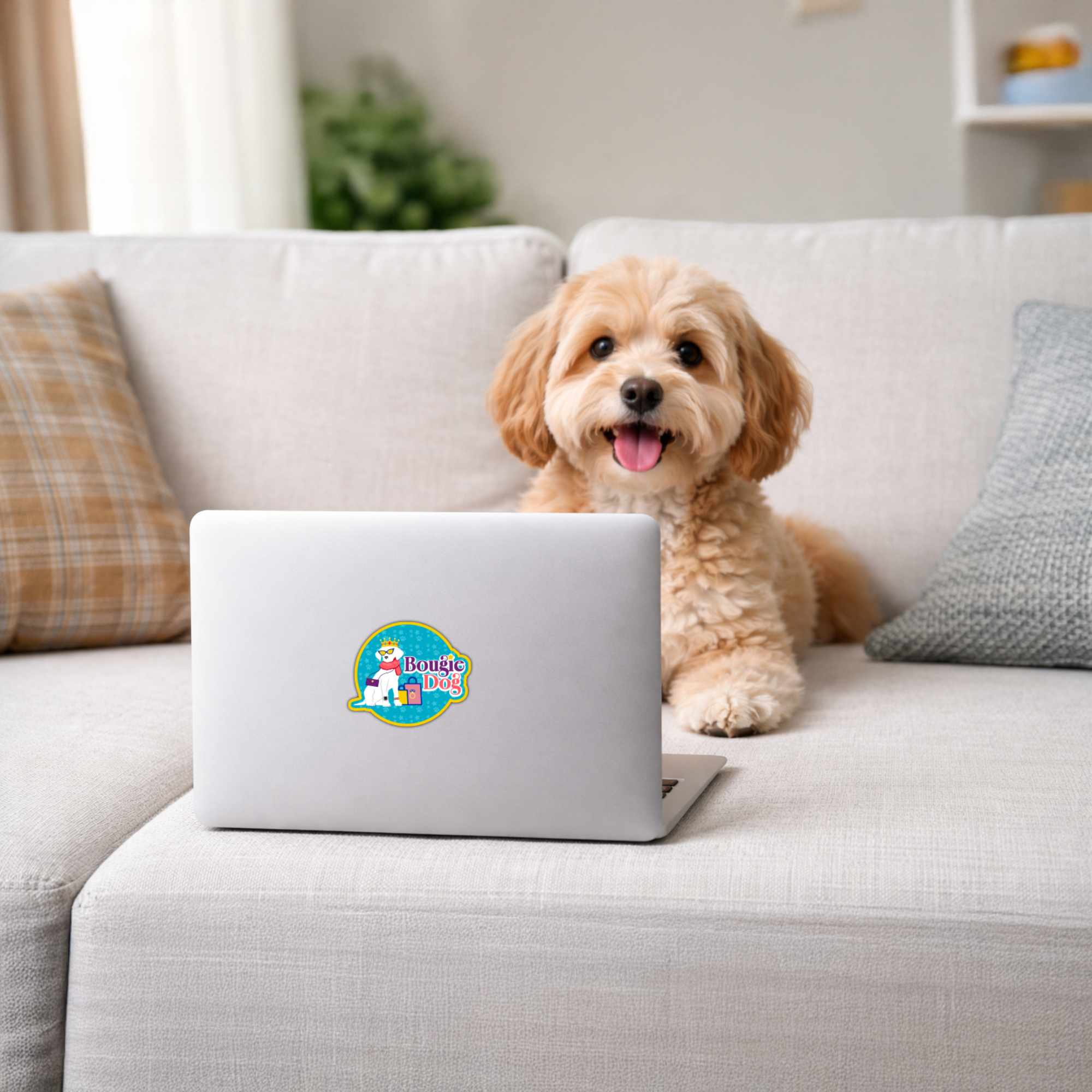 Bougie Dog 3" Sticker (Decal)