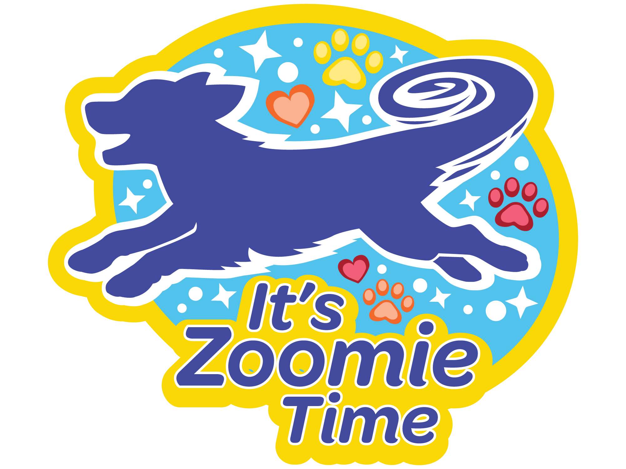 It’s Zoomie Time 3" Sticker (Decal)