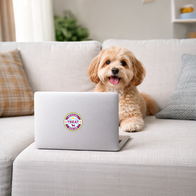 Official Treat Dealer 3" Sticker (Decal)