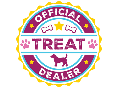 Official Treat Dealer 3" Sticker (Decal)