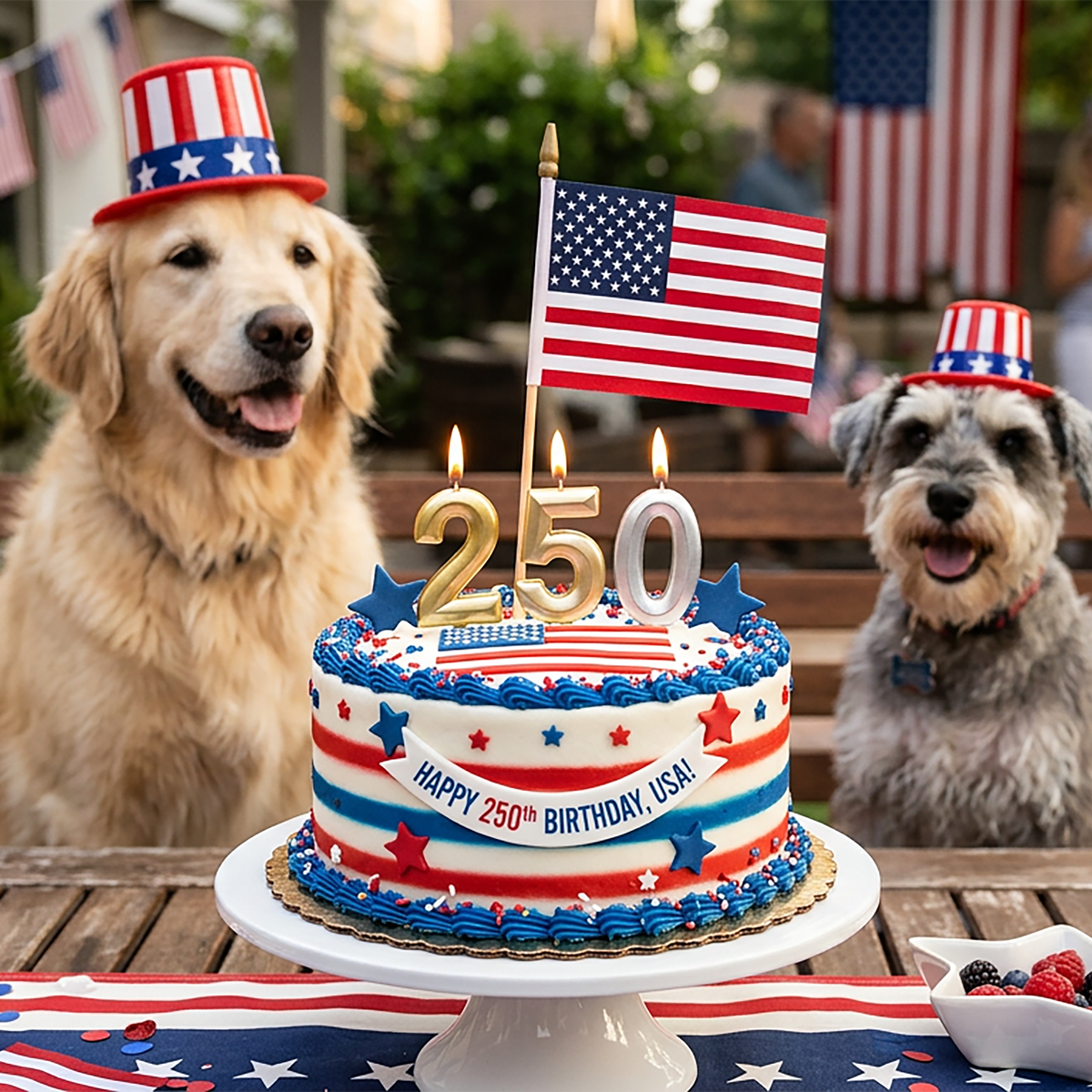 Happy 250th Birthday, USA!