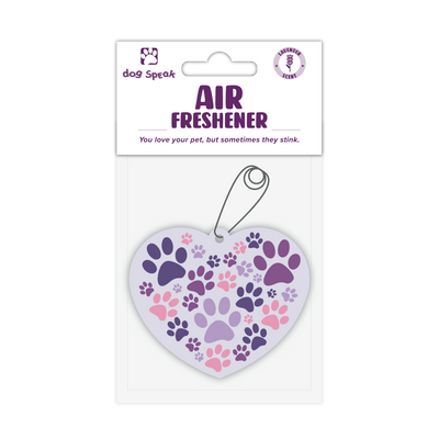 Air Freshener - Heart with Paws