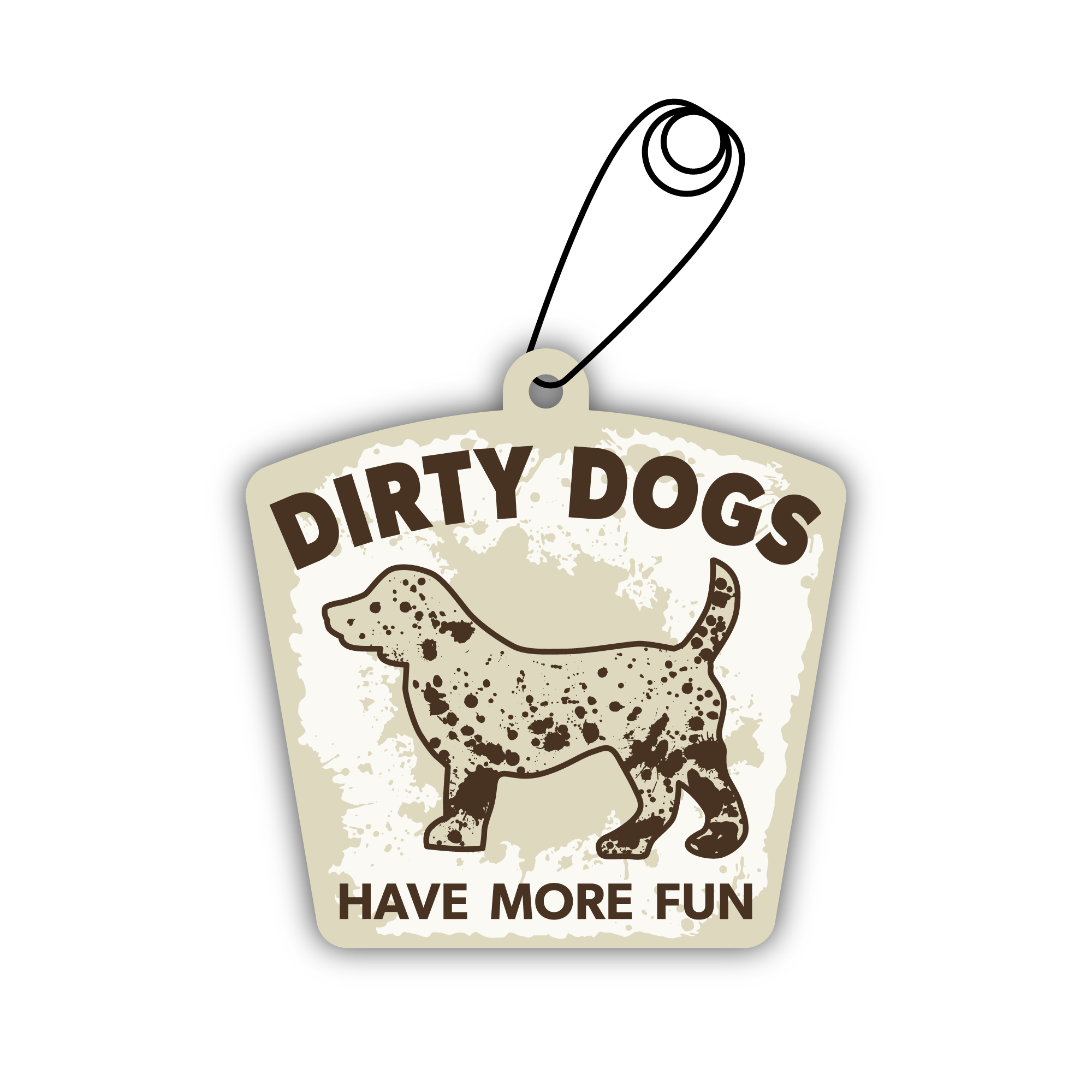 Air Freshener - Dirty Dogs Have More Fun