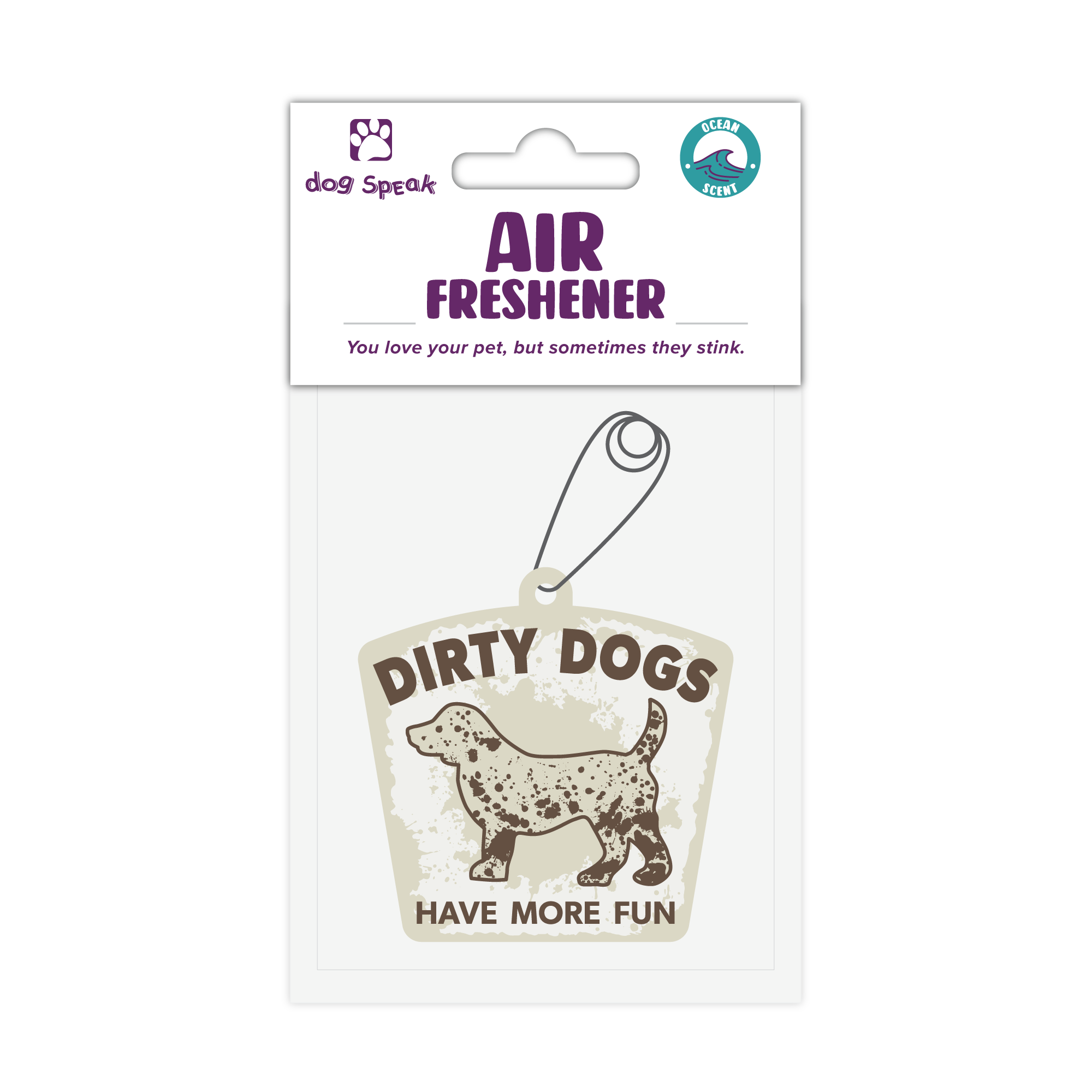 Air Freshener - Dirty Dogs Have More Fun