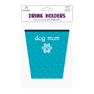 Large Drinkware Holder - Dog Mom