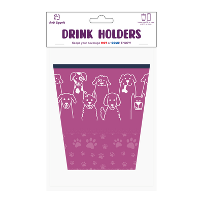 Large Drinkware Holder - Dog Group