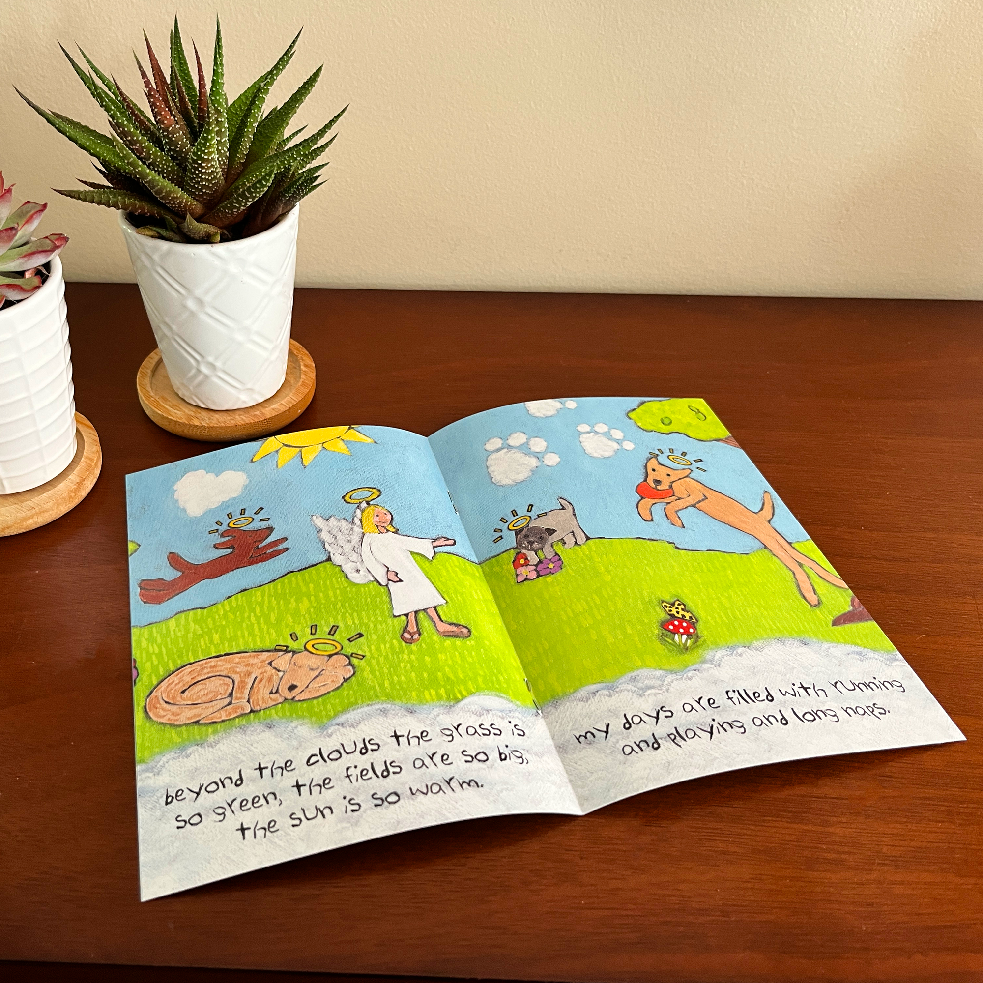 Sympathy Booklet - All Dogs Go To Heaven