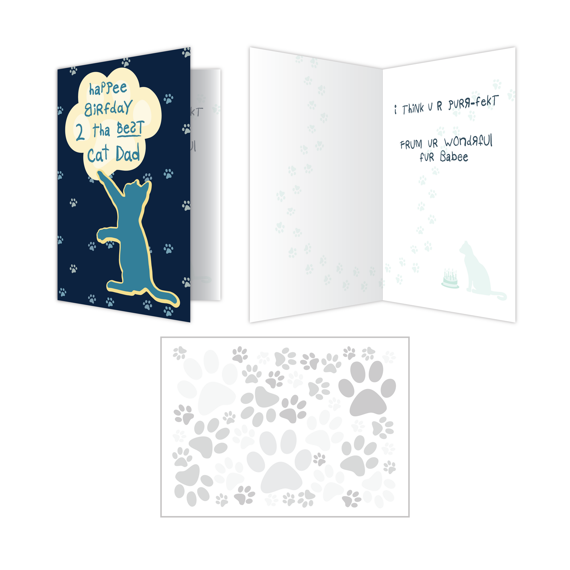 Birthday Cat - haPPee BiRfday 2 tha BeST Cat Dad
