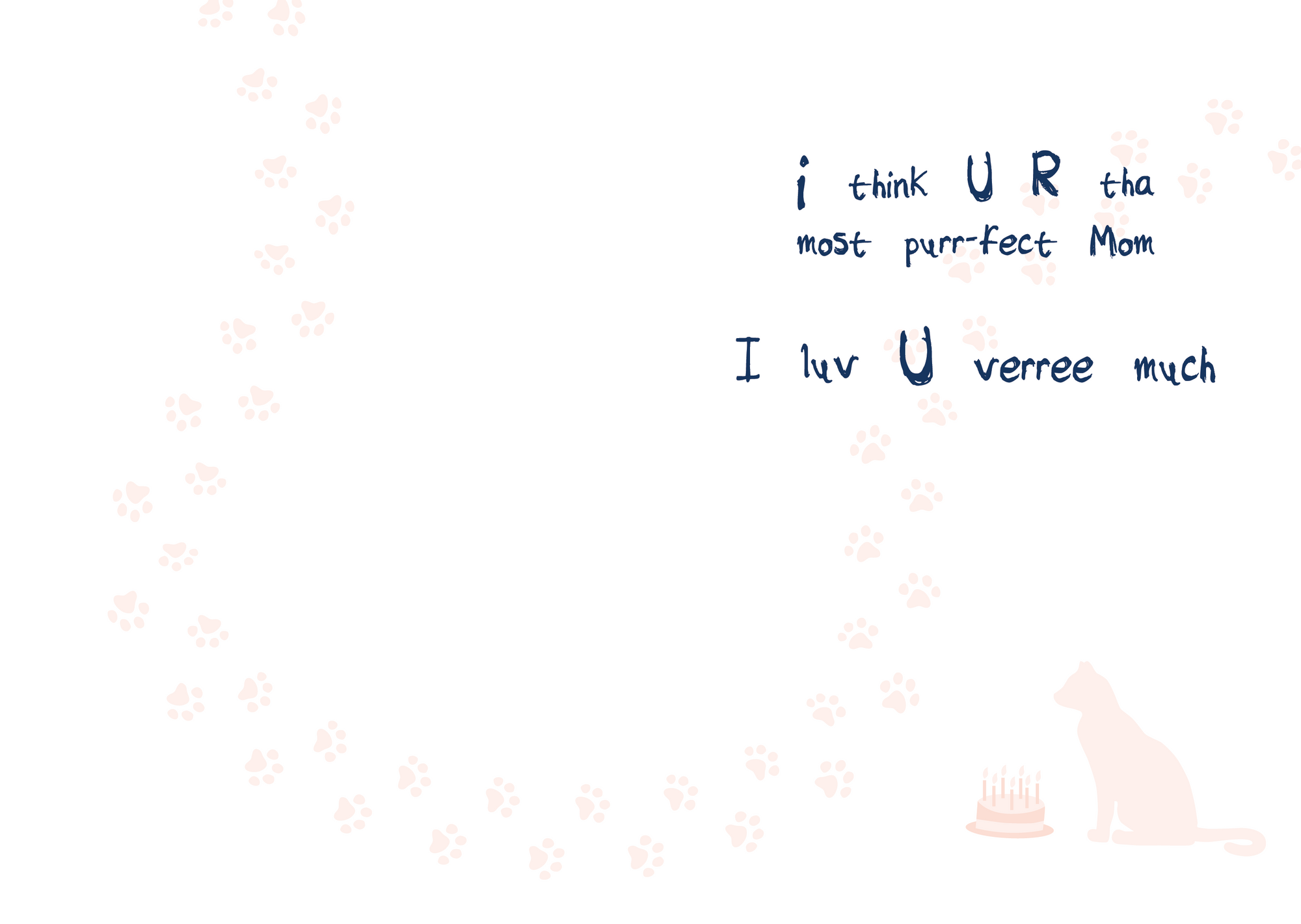 Birthday Cat - happE BiRfdaa Cat Mom