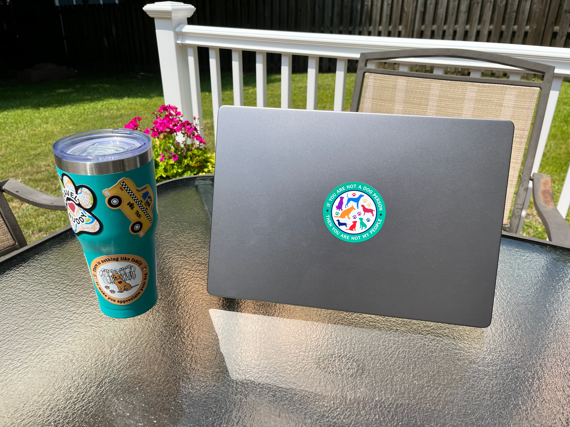 Dog Taxi 3" Sticker (Decal)