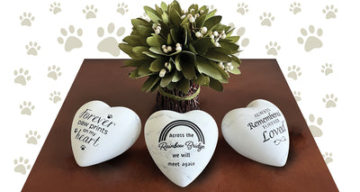 Memorial Heart Stones Assortment