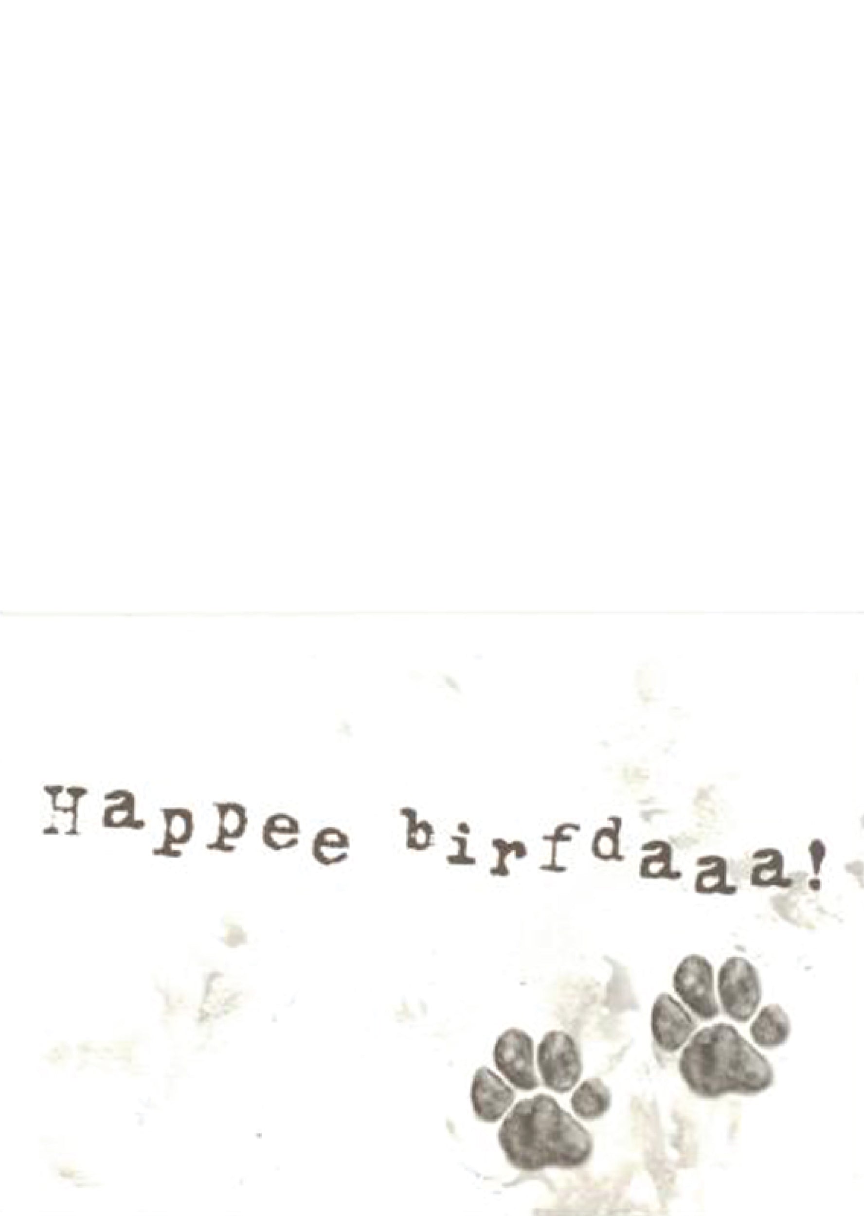 Birthday - I Smell Cake