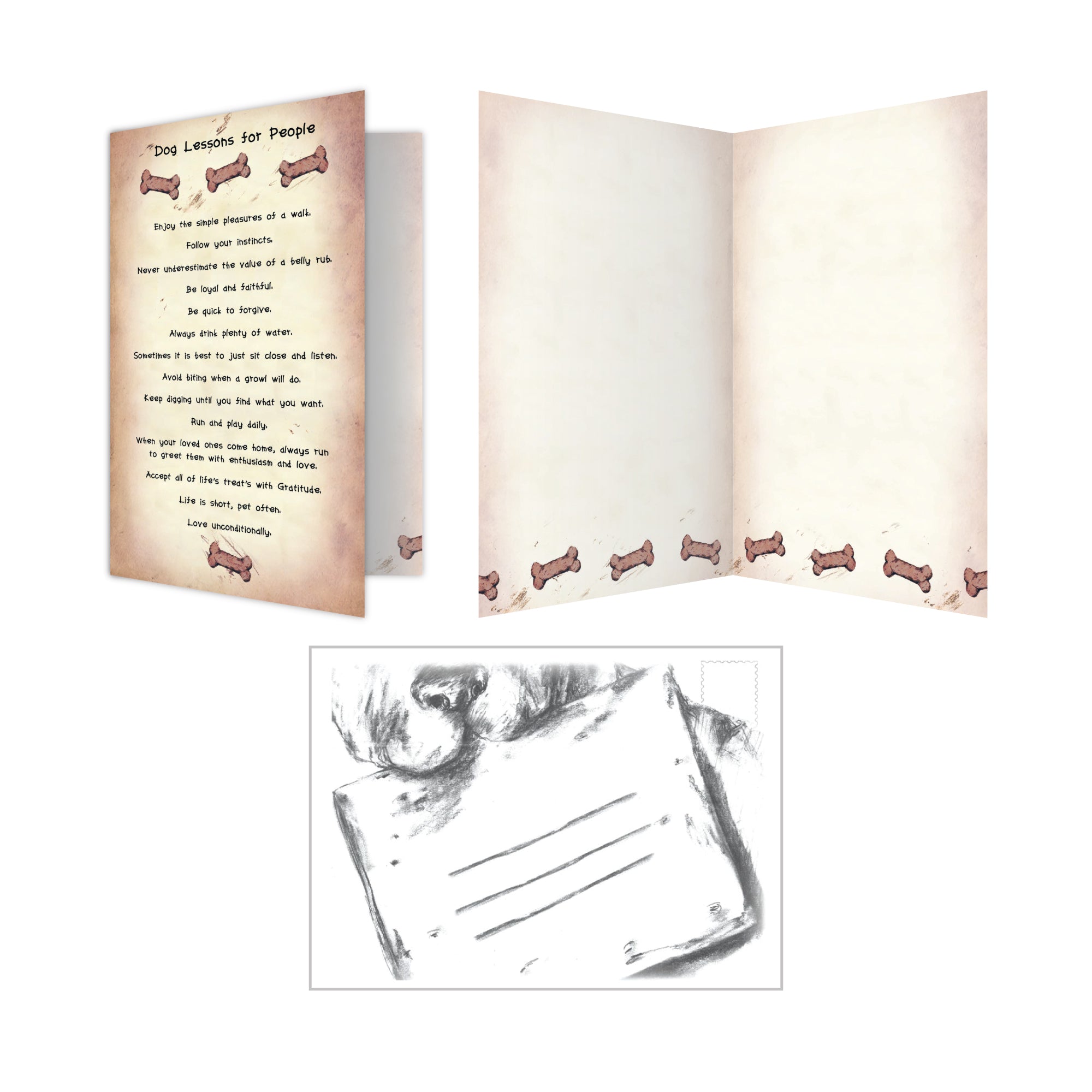 Blank Card - Dog Lessons