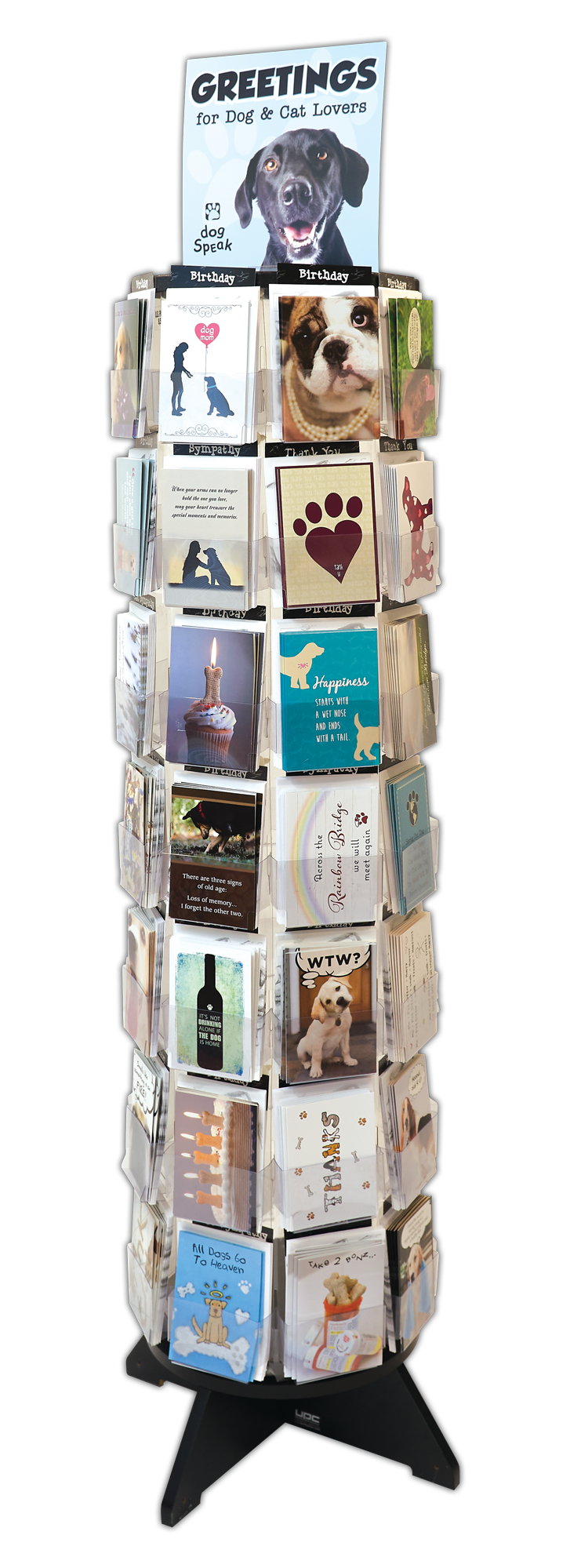 56 Card Floor Spinner Assortment w/ Floor Display!