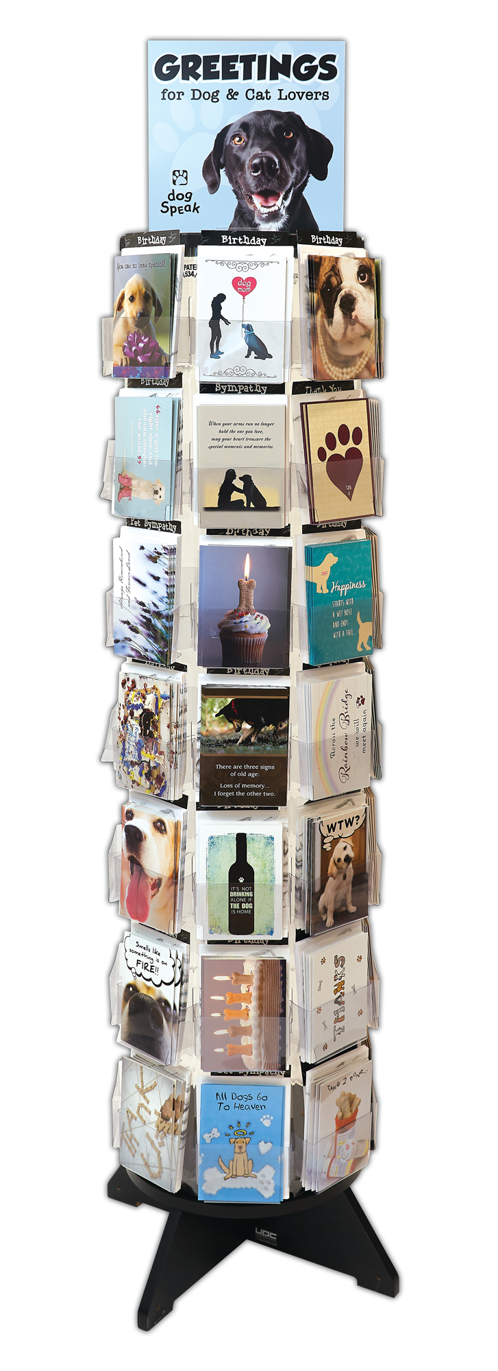 56 Card Floor Spinner Assortment w/ Floor Display!