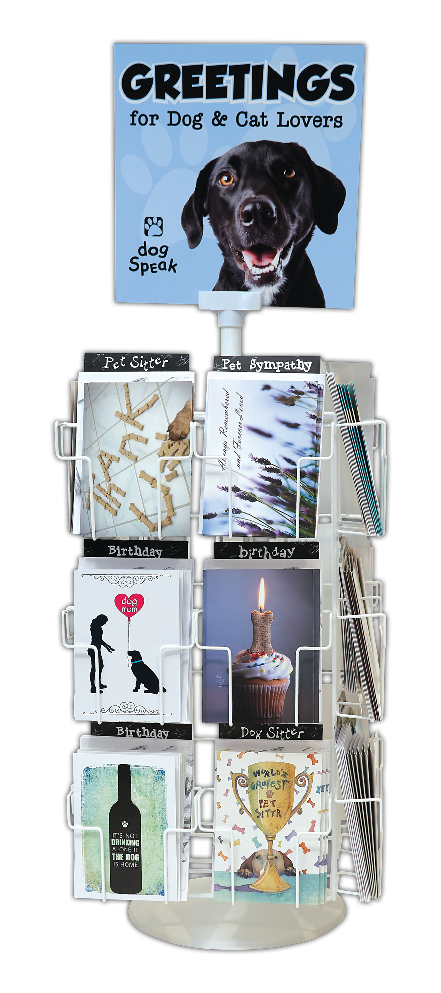 24 Card Spinner Assortment w/ Counter Display!