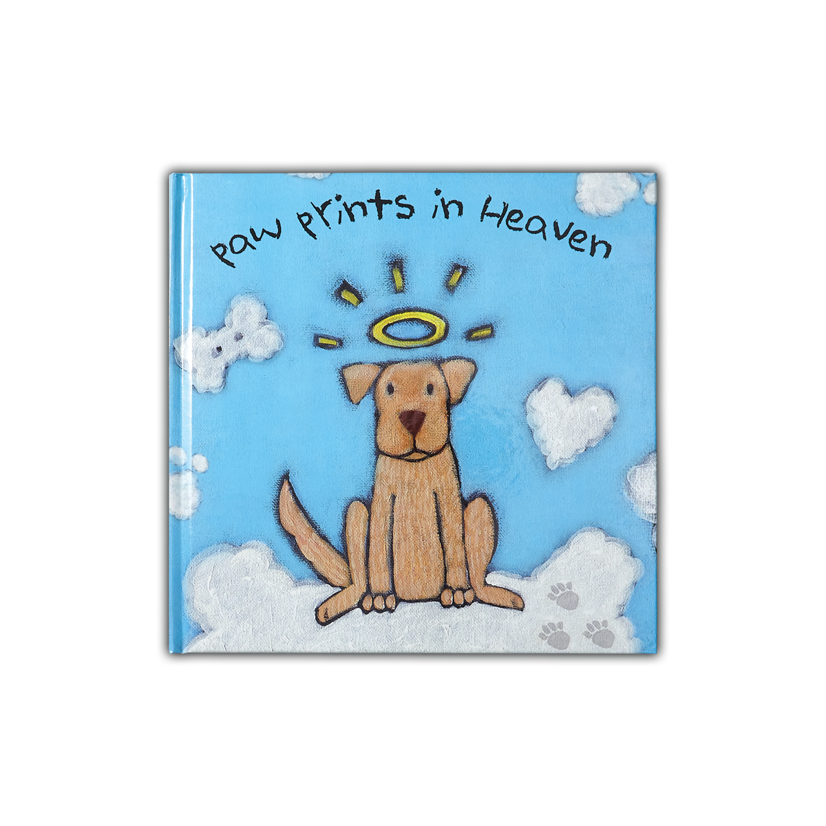 Sympathy Book - Paw Prints in Heaven