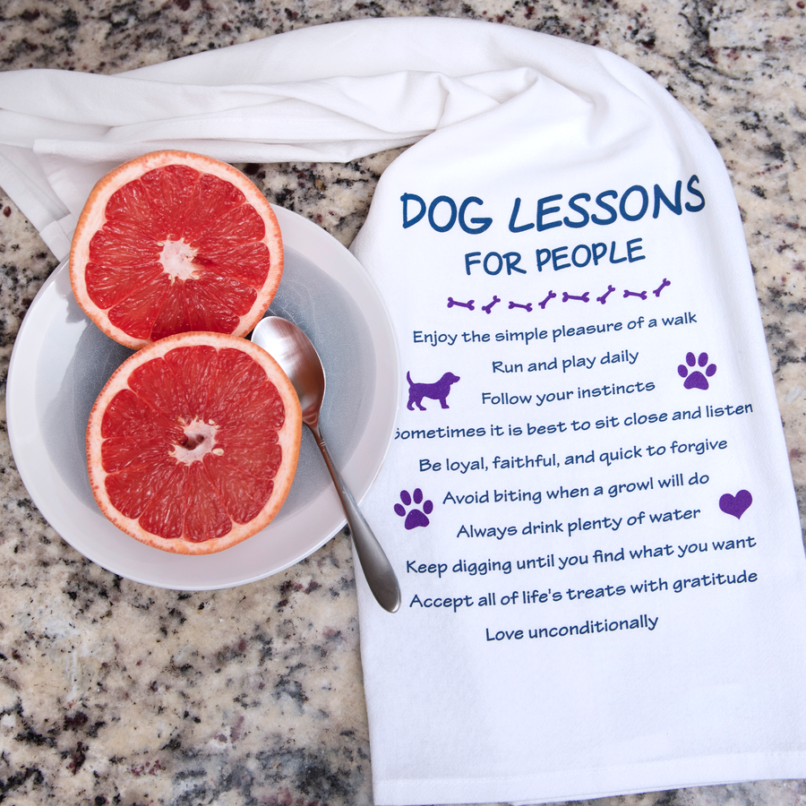 Kitchen Towel – Dog Mom - Dog Speak Cards