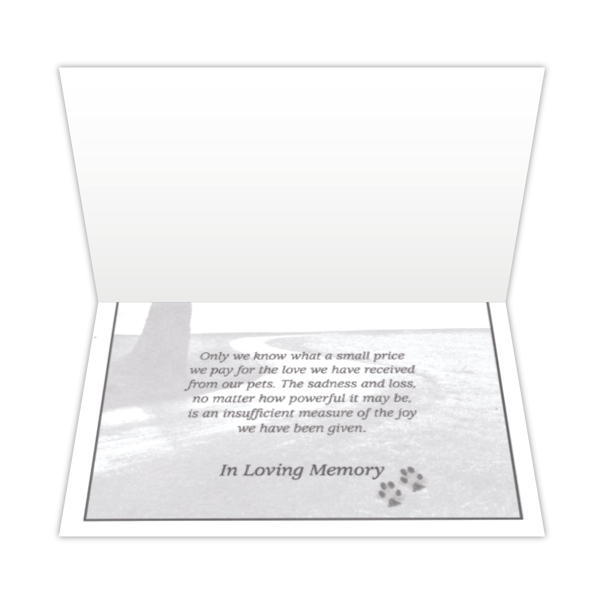 Sympathy Dog Card - There Is A Cycle