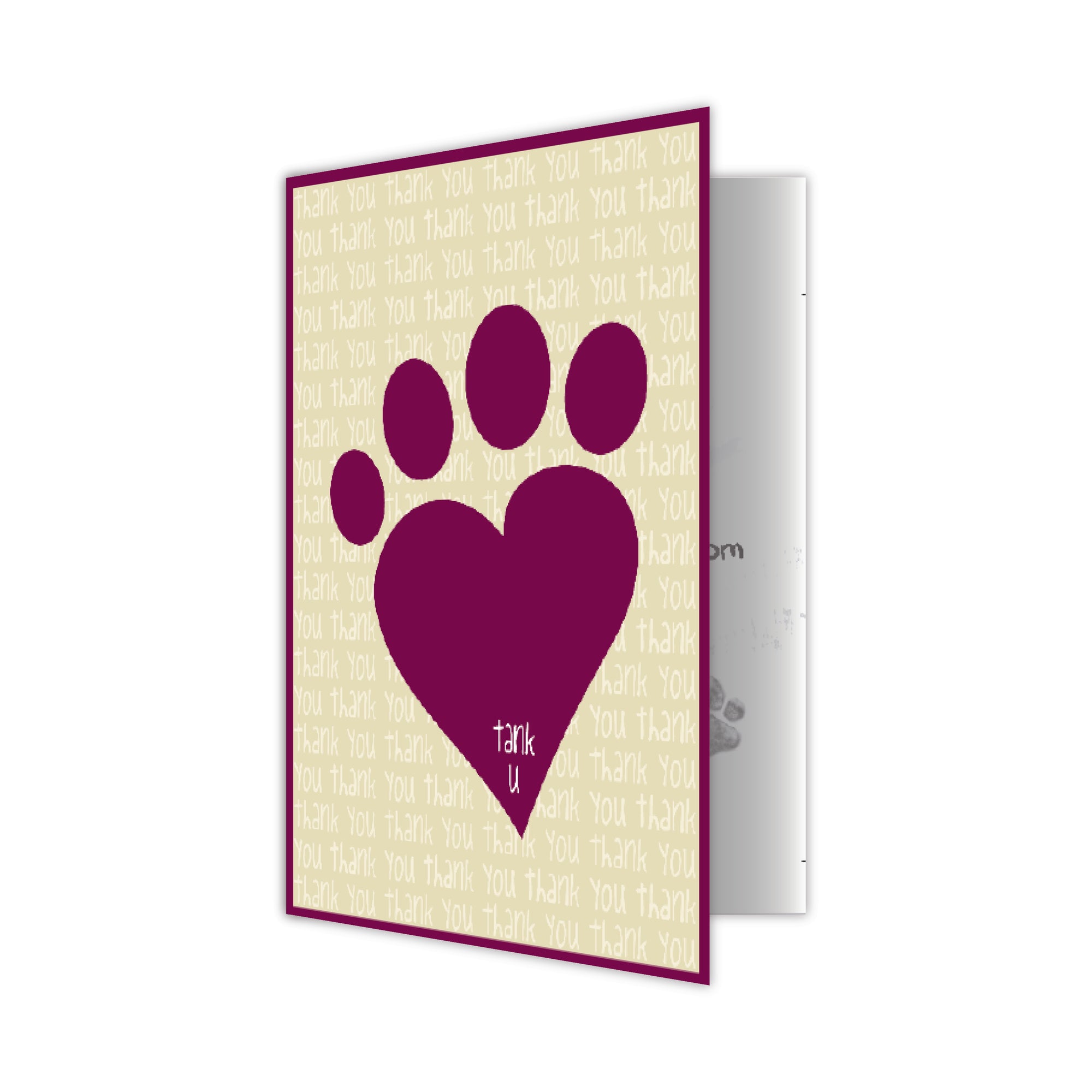 Thank You - Bottom of Mi Hart