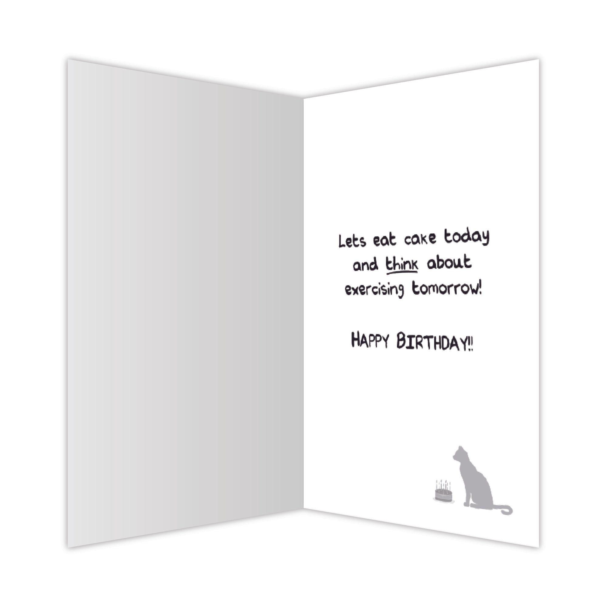Birthday Cat Card - Does This Collar