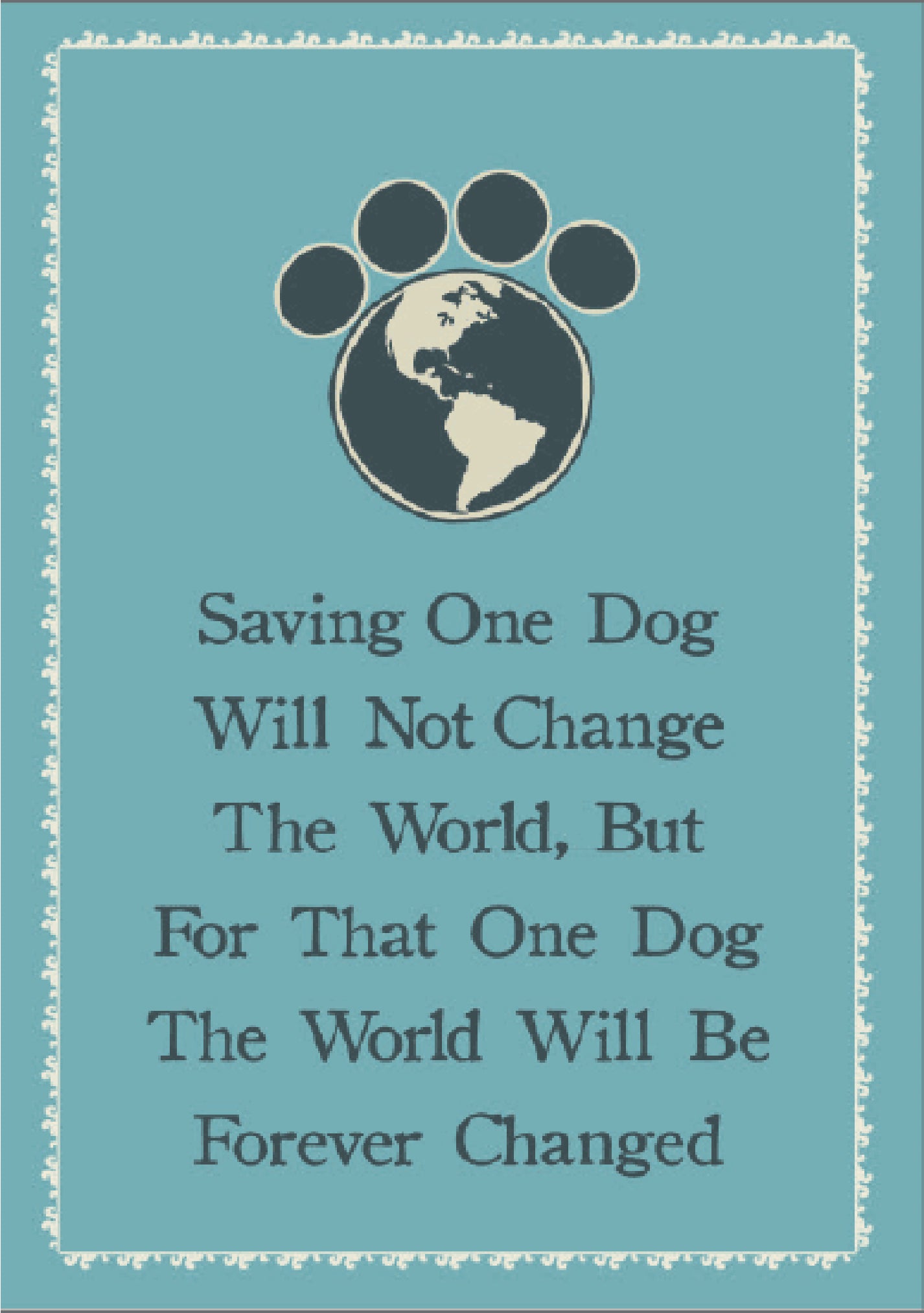 Rescue - Saving One Dog