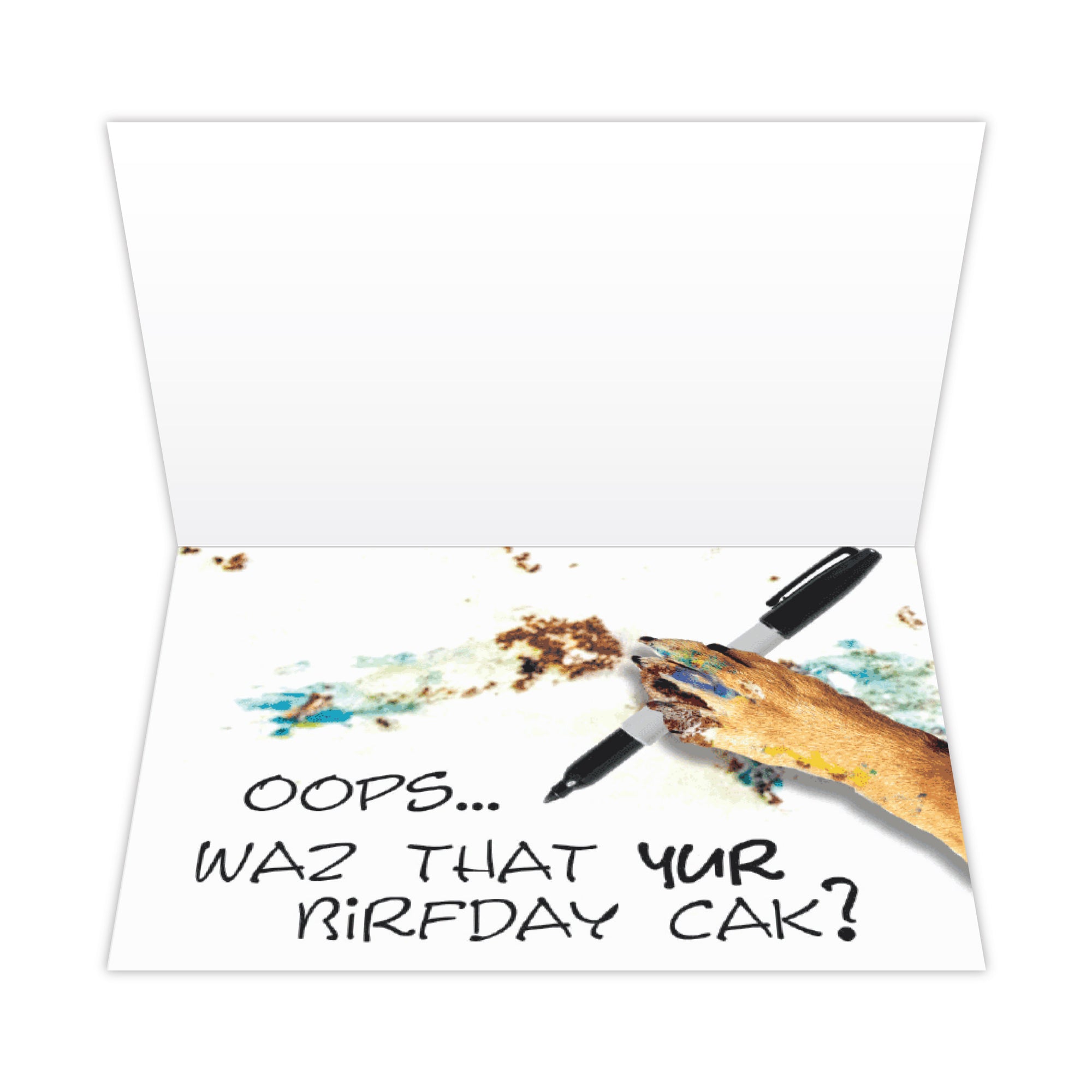 Birthday - Messy Cake