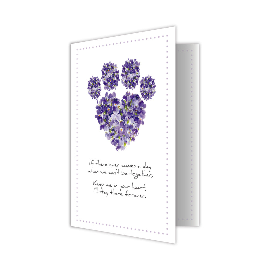 Pet Sympathy Card - If There Ever Comes A Day
