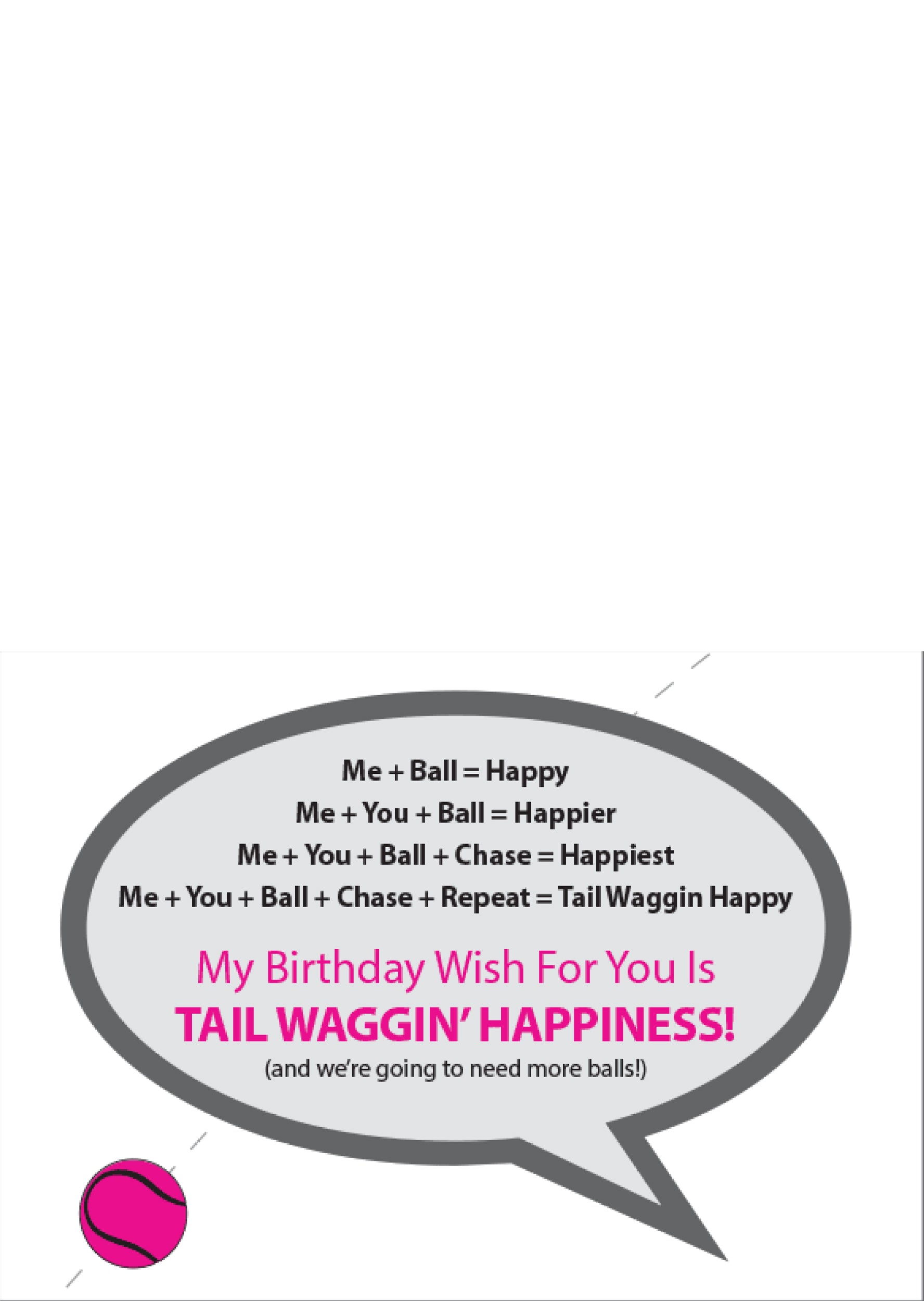 Birthday - Tennis Ball