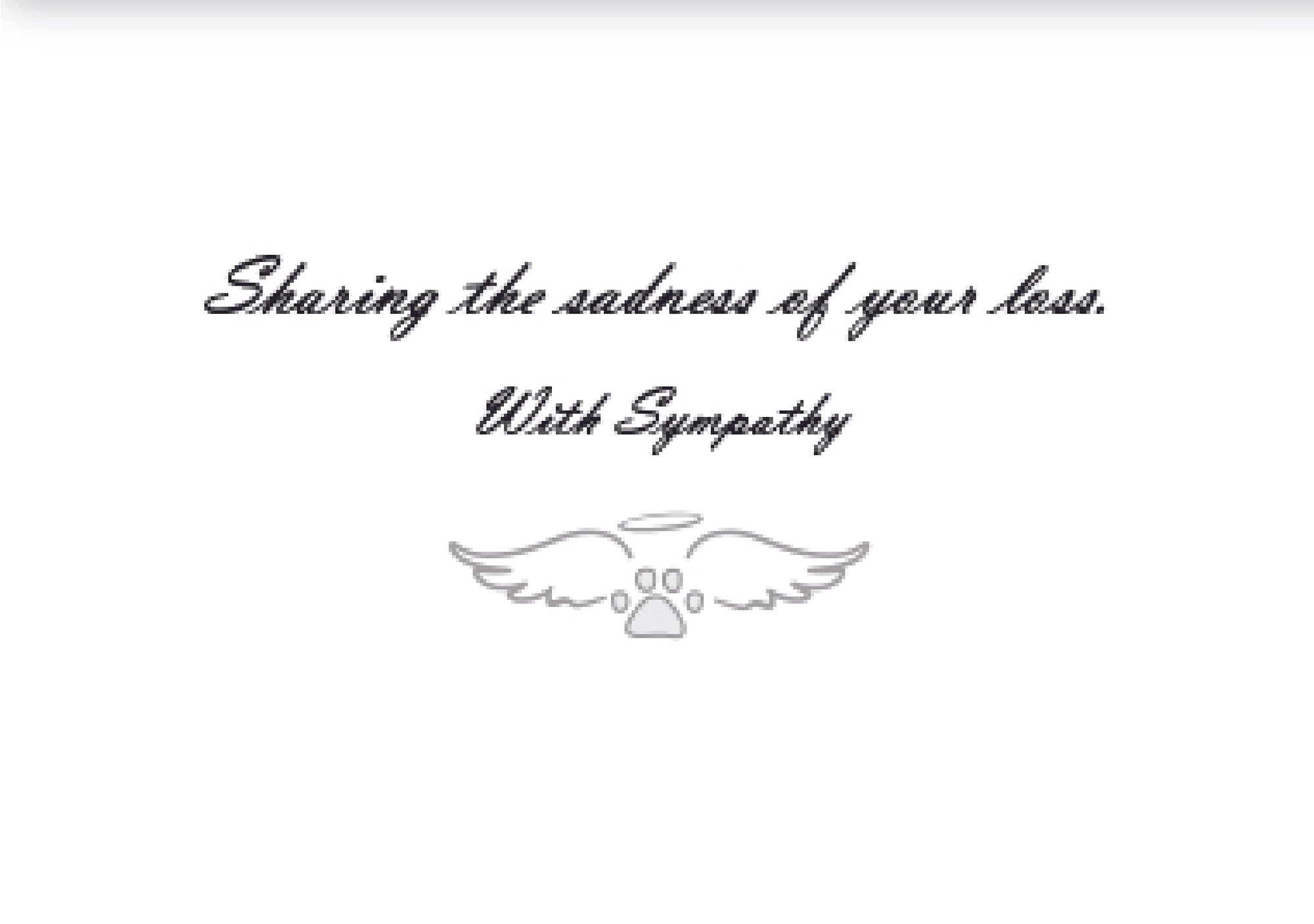 Sympathy Card - Holding You in My Heart