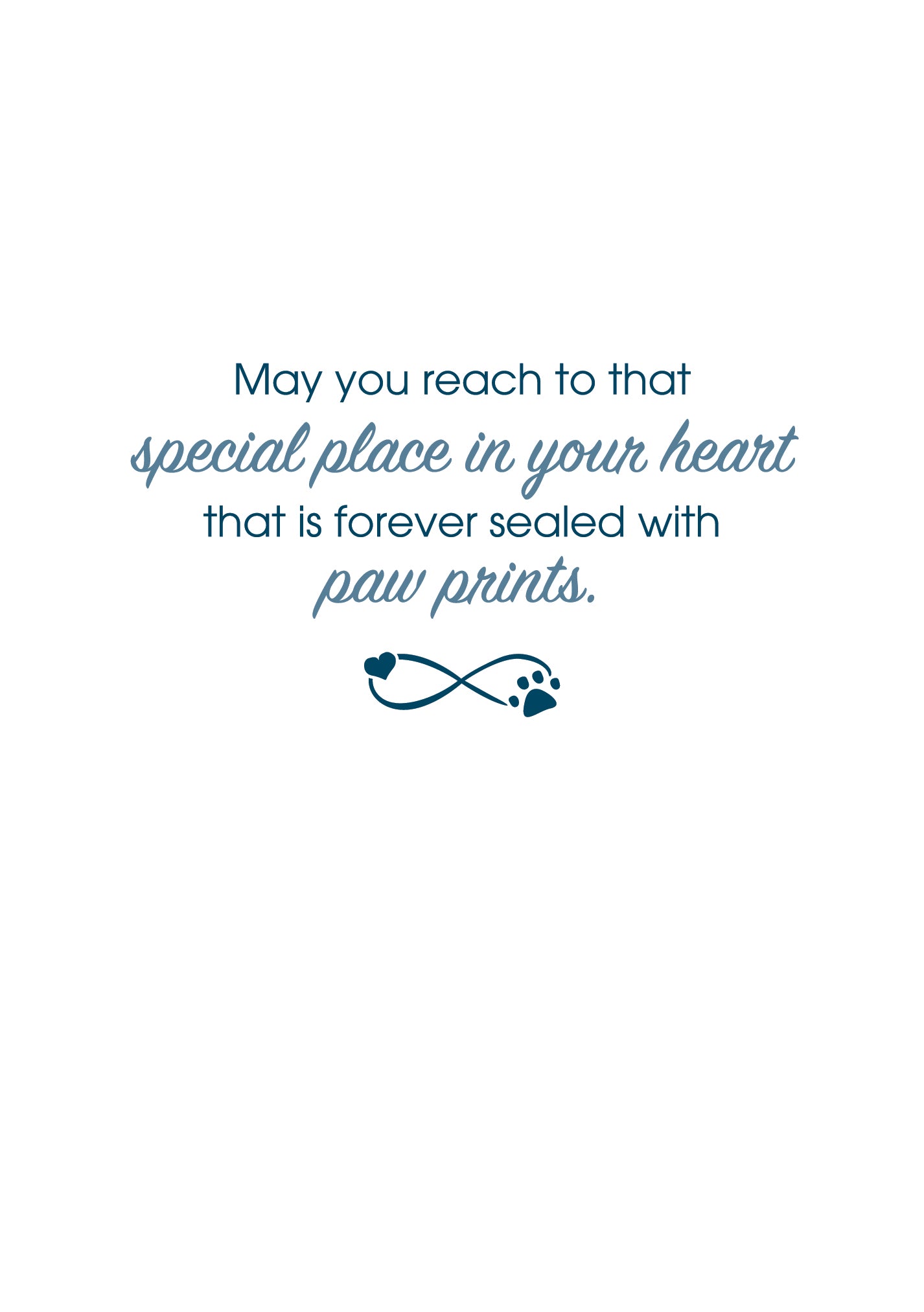 Sympathy Card - There Are No Goodbyes