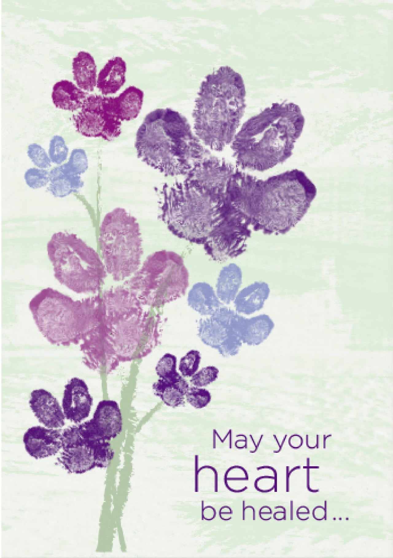 Sympathy Card - May Your Heart Be Healed