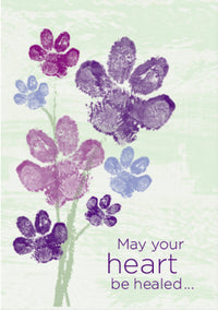 Thumbnail for Sympathy Card - May Your Heart Be Healed