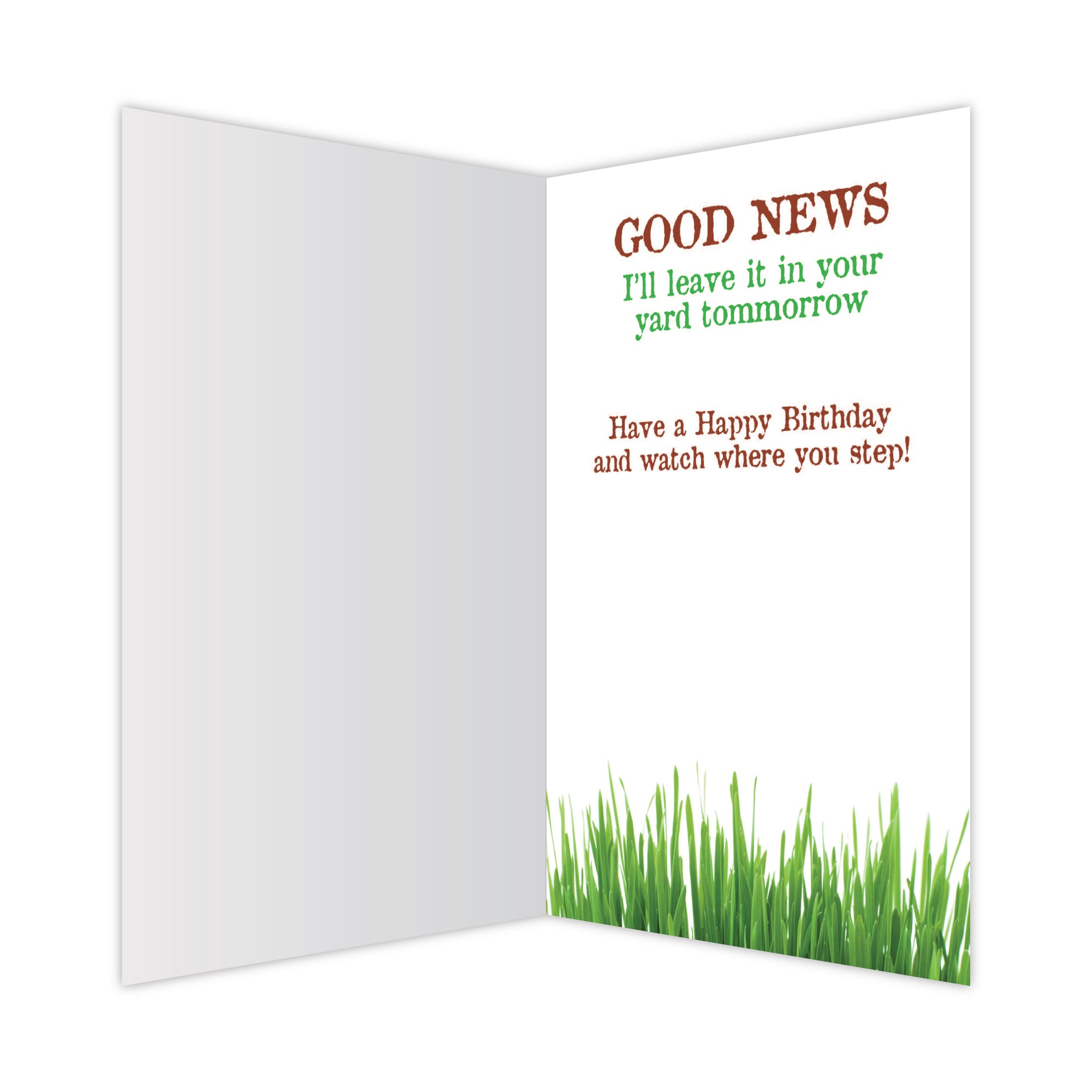 Birthday - BAD NEWS I ate your birthday card