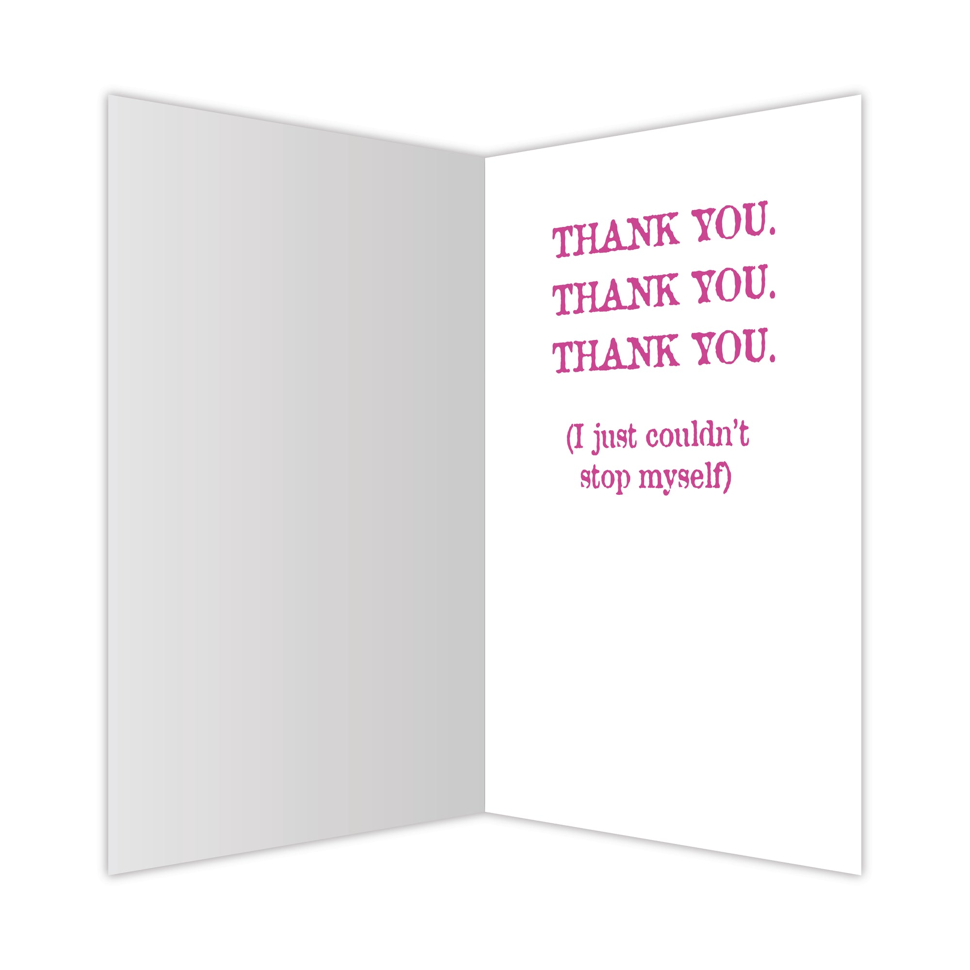 Thank you - Listen! I am only going to say this once.