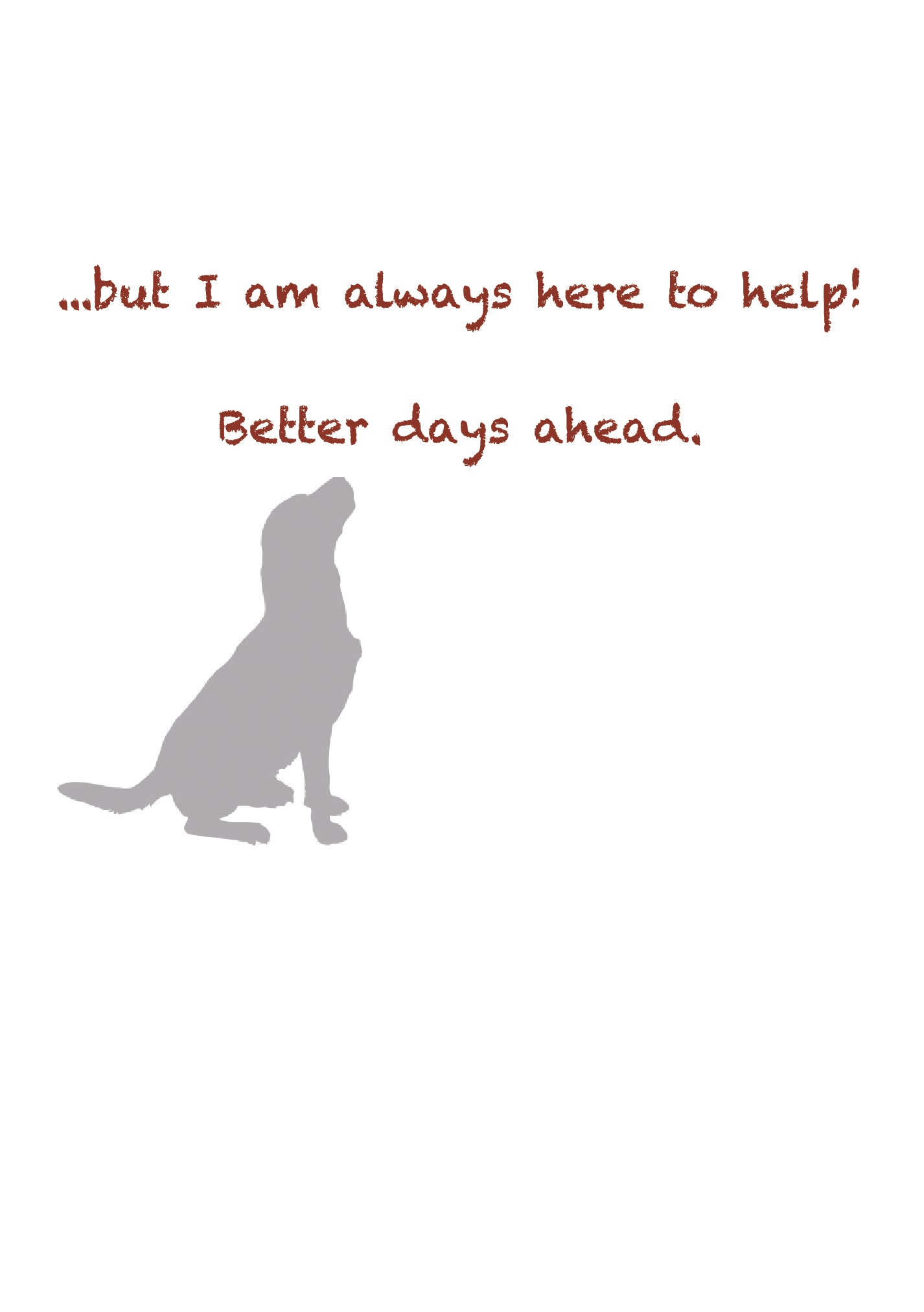 Cope Card - Sometimes it's hard to smile…