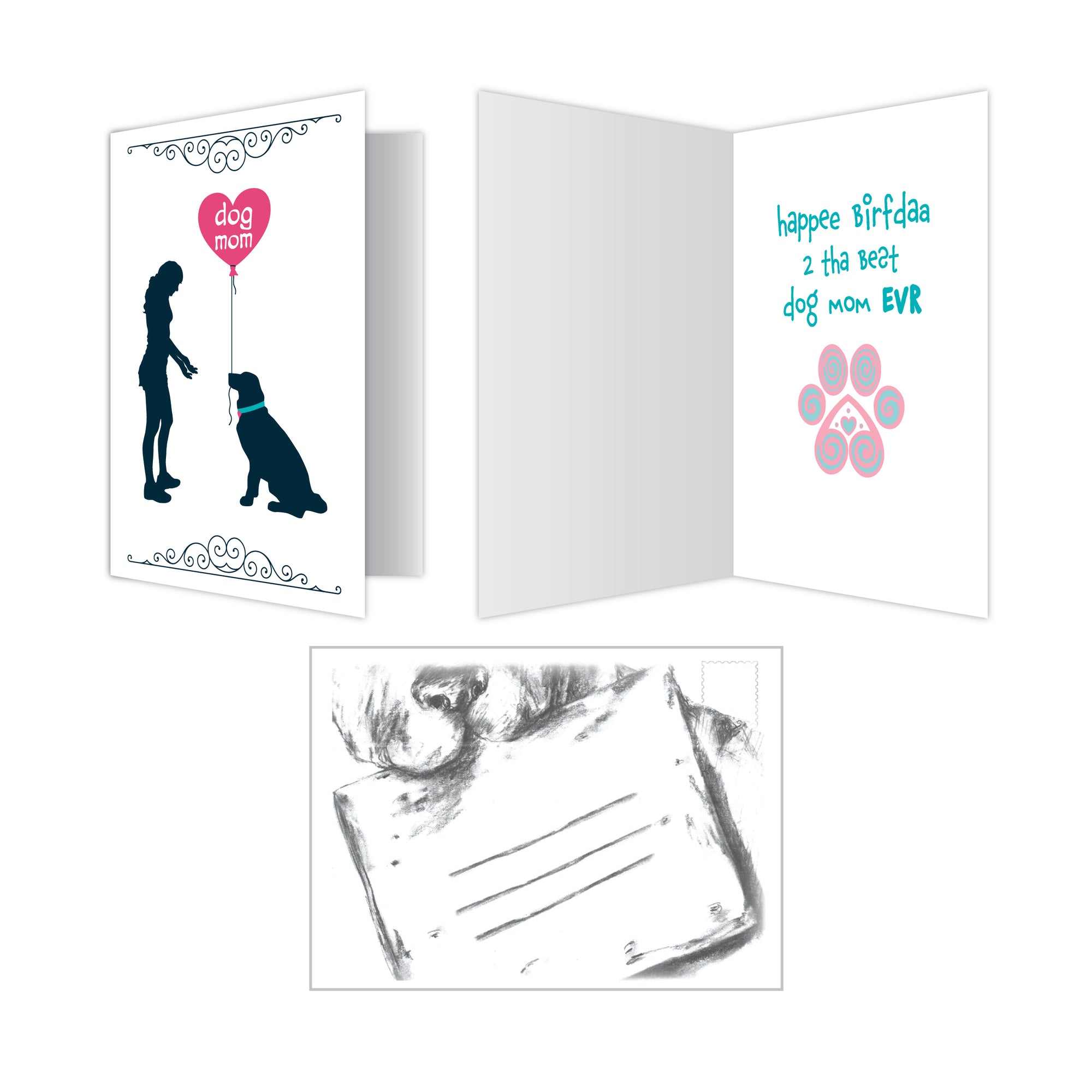 Birthday - Happee Birfdaa 2 tha Best Dog mom EVR