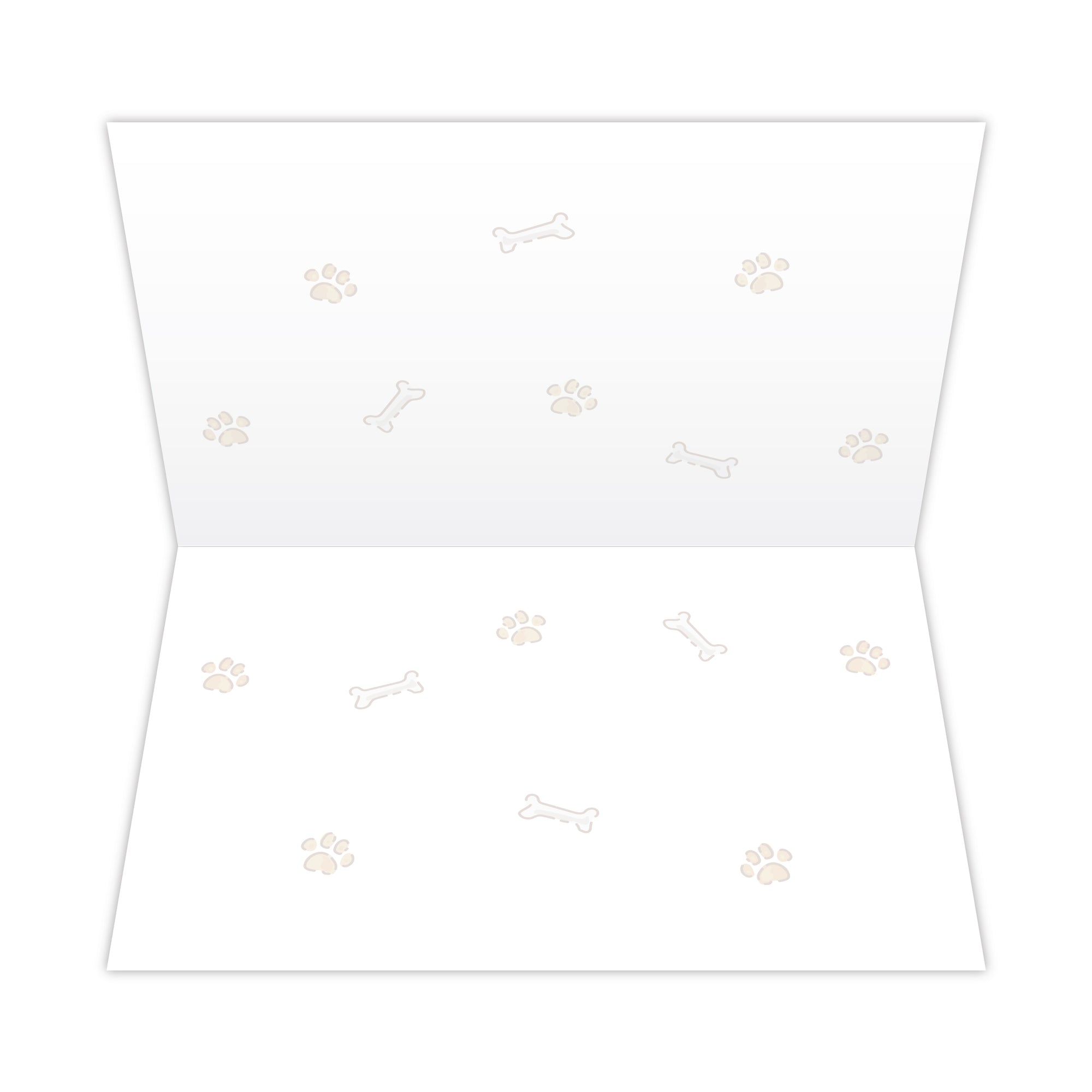 8193 Thanks Dog Figures Inside 3D