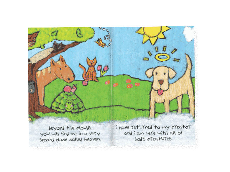 Sympathy Booklet - All Dogs Go To Heaven