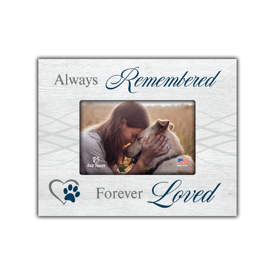 Wood Frame - Always Remembered, Forever Loved